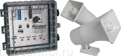 Биоакустический отпугиватель птиц Bird Gard Super Pro PA-4 (с двумя динамиками)