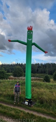 Надувной динамический отпугиватель птиц "Зелёный страж"